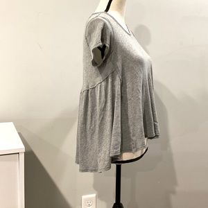 We The Free People swing tee, hi-lo, oversized, size XS
